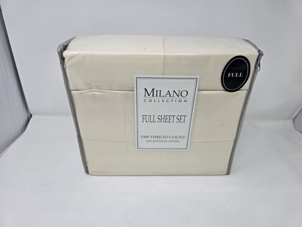 HOME SWEET HOME DREAMS MILANO COLLECTION 4 PC SET SIZE: FULL - BEIGE