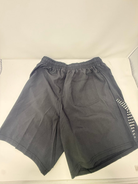 JUMP START PERFORMANCE TRAINING SHORTS WITH ZIPPER POCKETS - SIZE: MEN M - BLACK New