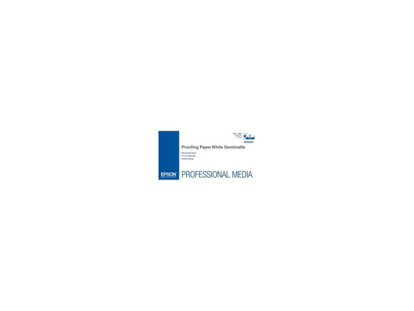 Epson S042004 Semi Matte Proofing Paper, 24in x 100Ft