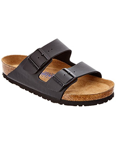 0551251 BIRKENSTOCK ARIZONA BIRKO-FLOR SANDALS SIZE: MEN 5 WOMEN 7 BLACK New