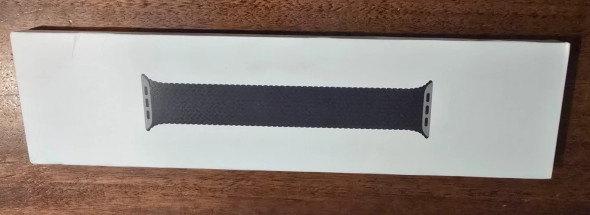 APPLE WATCH BAND 45MM BRAIDED SOLO LOOP, SIZE 12 - MIDNIGHT