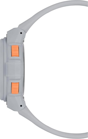 ARMITRON SPORT WOMEN'S DIGITAL CHRONOGRAPH RESIN STRAP WATCH - GRAY ORANGE