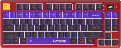 MSI FORGE TKL WIRELESS MLG EDITION MECHANICAL LINEAR SWITCHES - RED/BLACK