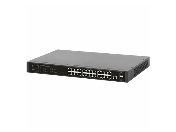 Eaton Tripp Lite Series 24-Port Managed Gigabit Ethernet Switch with PoE+ Layer