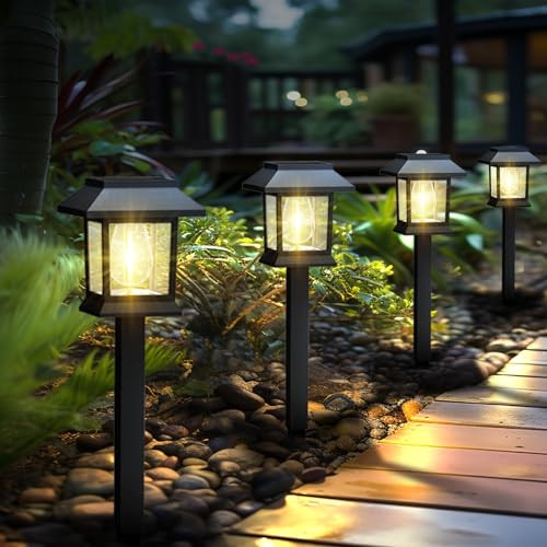 GRELUNA SOLAR LIGHTS OUTDOOR, 12 PACK 3000K WATERPROOF, 12PC, DCGD003-12P