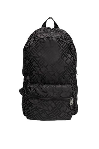 M000963AF13926 ARMANI EXCHANGE MEN'S MALIBU BACKPACK ALLOVER BIG LOGO - BLACK New
