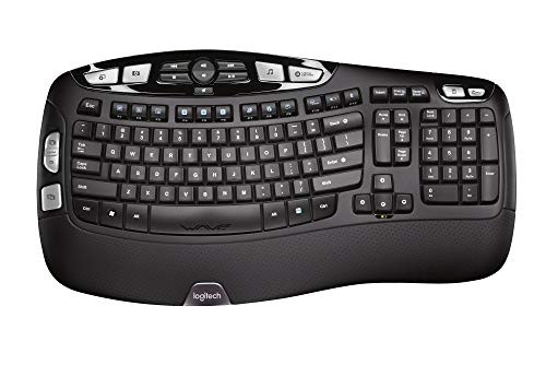 LOGITECH K350 WIRELESS FULL-SIZE KEYBOARD, BLACK - BLK