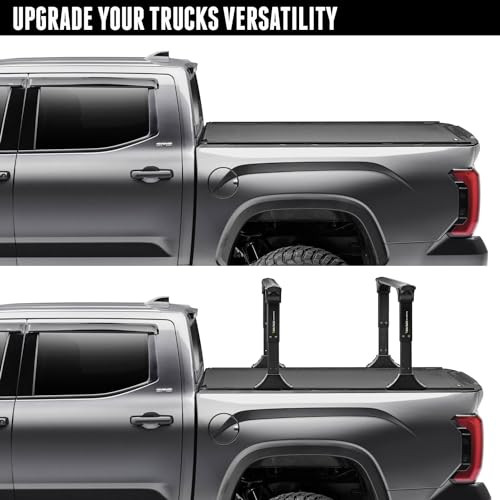 REALTRUCK BAK REVOLVER X4TS HARD ROLLING TRUCK BED TONNEAU COVER 80203RK - BLACK