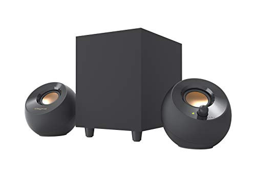 CREATIVE PEBBLE PLUS 2.1 USB-POWERED DESKTOP SPEAKERS MF0480 - BLACK New