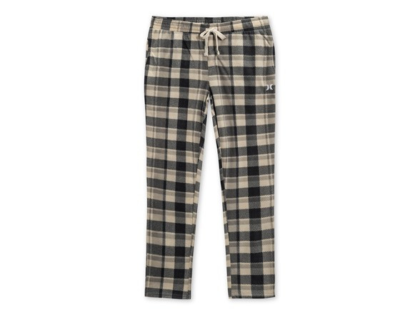 HURLEY MEN'S FLEECE LOUNGE PANT - SIZE: MEN M - CREAM New