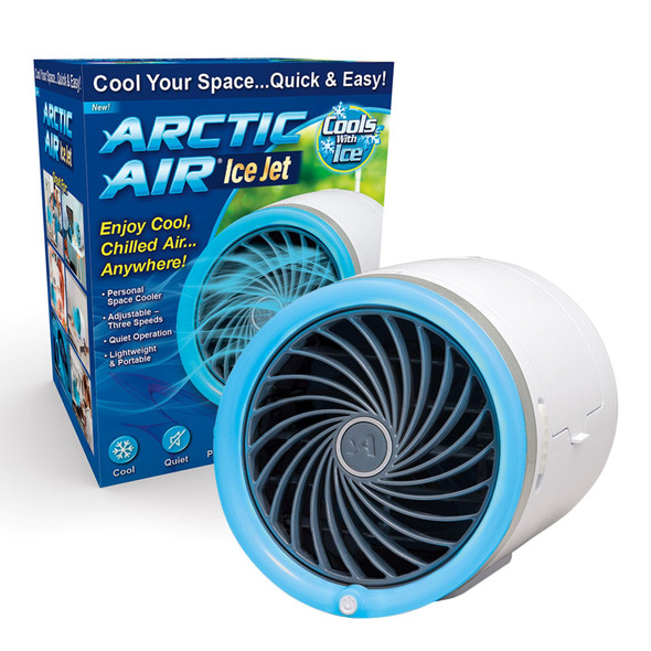 ARCTIC AIR ICE JET PERSONAL AIR COOLER MULTI-DIRECTIONAL VENT - WHITE