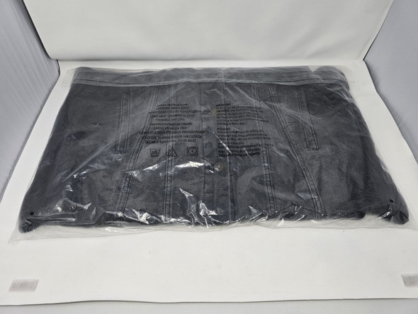 BLU ROCK MEN'S REGULAR-FIT CLASSIC DENIM JACKET - SIZE: MEN 2XL - JET BLACK New