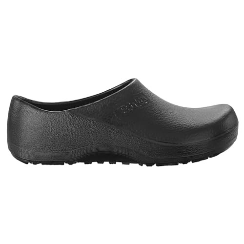 BIRKENSTOCK PROFI BIRKI FUSION CLOG SIZE: MEN 12 (AU/UK M10.5) (EU M45) - BLACK