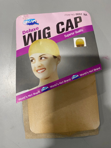 DREAM DELUXE LIGHT BROWN WIG CAP (SINGLE) - LIGHT BROWN