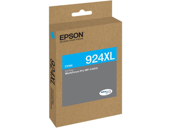 Epson 924xl Original High Yield Inkjet Ink Cartridge - Cyan  T924XL220