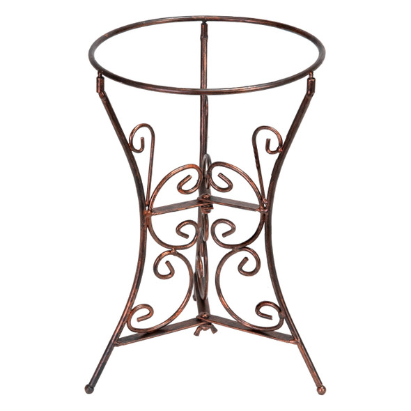 Sunnydaze Bronze Steel Gazing Ball Stand [1 PACK] - BRONZE