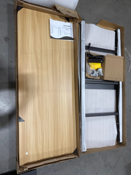GENERIC 60" WOOD WORKTOP WORKBENCH YH07-039-YM 62.5*25.5*4 WORK TABLE - NATURAL