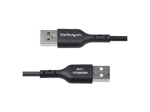 StarTech 3ft (91cm) USB-A to USB-C Charging Cable, Charge & Sync, 3A, USB 2.0,