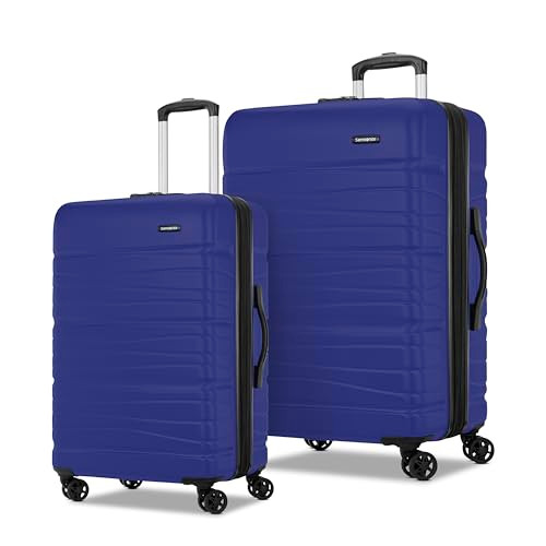 SAMSONITE EVOLVE SE HARDSIDE EXPANDABLE LUGGAGE WITH SPINNERS 2PC SET - BLUE