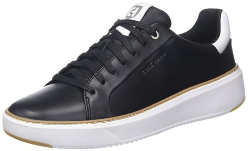 COLE HAAN MEN'S GRANDPRO TOPSPIN SNEAKER - SIZE: 8 MEN'S (US M7, EU 41) - BLACK