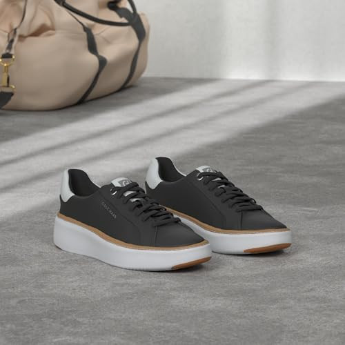 COLE HAAN MEN'S GRANDPRO TOPSPIN SNEAKER - SIZE: 8 MEN'S (US M7, EU 41) - BLACK