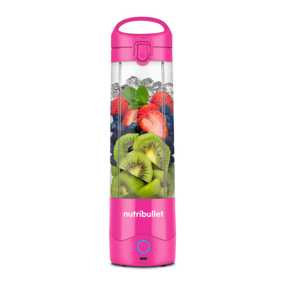 NUTRI BULLET PORTABLE BLENDER CORDLESS 20OZ VESSEL PERSONAL BLENDER PINK
