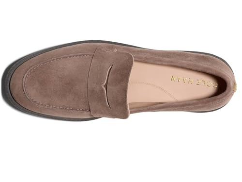 COLE HAAN GENEVA LOAFER WOMEN'S LOAFERS LAVA SUEDE SIZE 10B - LAVA SUEDE