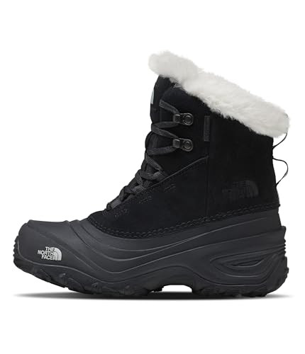 THE NORTH FACE KIDS SHELLISTA V LACE WP SHOES MEN 10 TNF BLACK