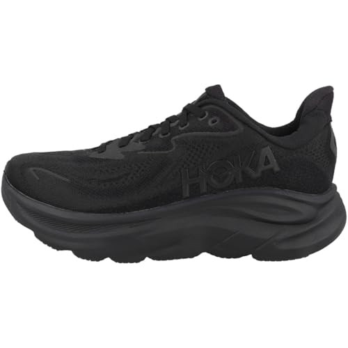 1162031 HOKA WOMEN'S CLIFTON 10 BLACK/BLACK SIZE 11
