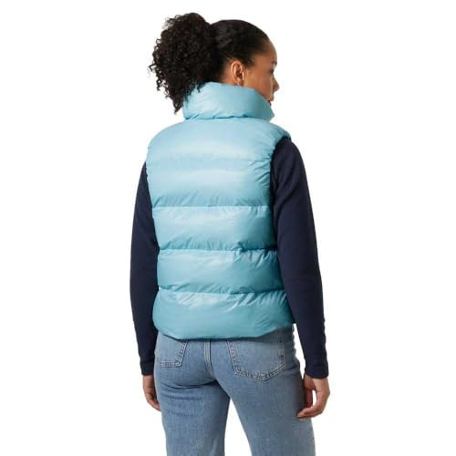 53296-607 HELLY HANSEN WOMEN'S JADE VEST LIGHT CYAN-LARGE New