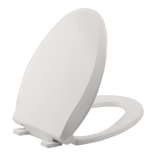 GarveeLife Toilet Seat, Quiet-Close, Easy Installation & Release CWPHO0R8L7DG8 New
