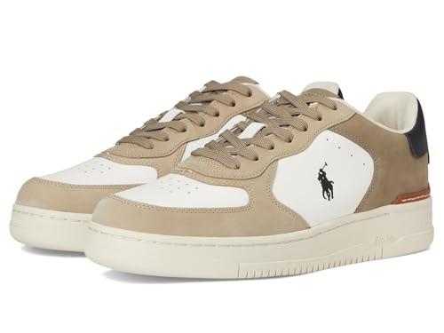 809955690004 Polo Ralph Lauren Men's Masters Court Nubuck Leather - SIZE 12/13.5
