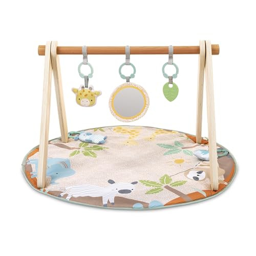 INGENUITY WONDERS INGENUITY WONDER & WOOD TOY ARCH & MAT - MULTI COLOR/BEIGE