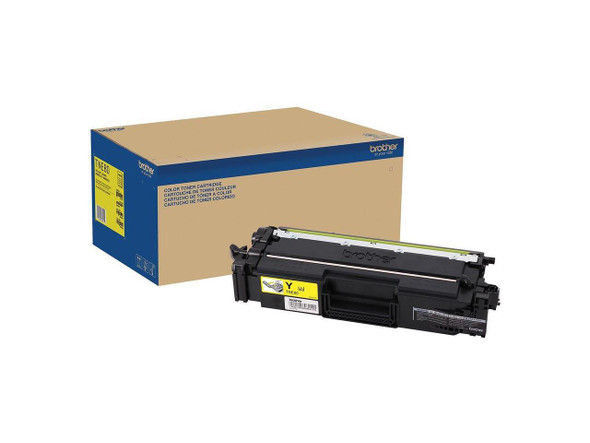 Brother TNE80Y Original Super High (XXL Series) Yield Laser Toner Cartridge -