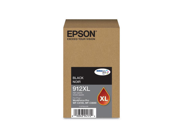 T912 HIGH CAPACITY BLACK INK PACK