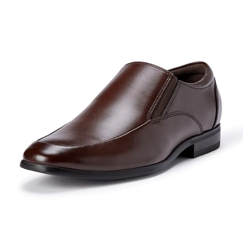 AEMN97409F25 Amazon Essentials Men's Elasticated Slip-On Apron Brown Size 9.5 New