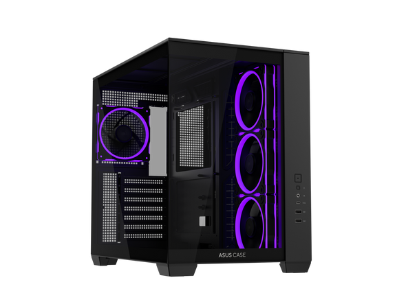 ASUS A32 PLUS Black ATX gaming PC case, support 360mm radiators and 420mm