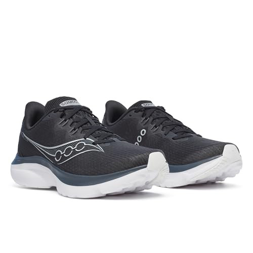 S11020 SAUCONY WOMEN'S KINVARA 16 SIZE WOMEN 5 (AU UK W3) BLACK/WHITE