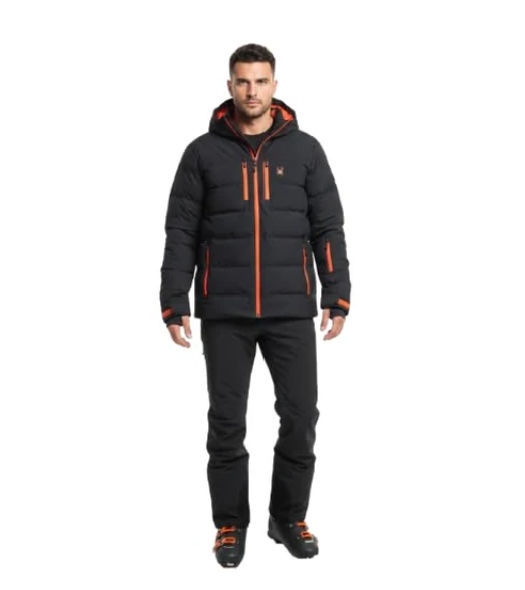 SPYDER MENS RECON SYNTHETIC DOWN JACKET XL - BLK/RED New