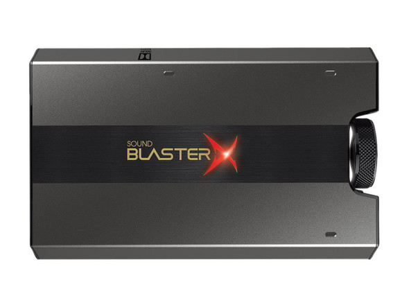Creative Sound BlasterX G6 USB-C Hi-Res Gaming DAC and Sound Card with Xamp