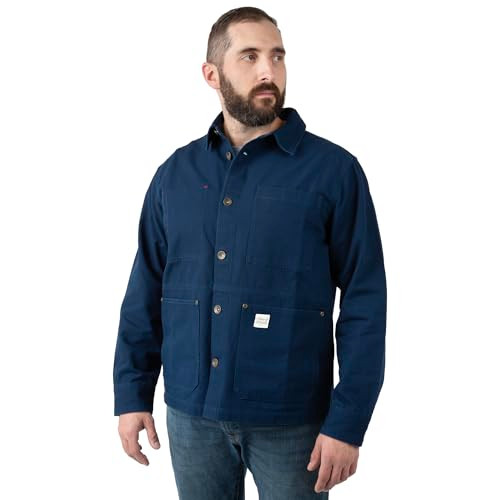 FIELD & STREAM MEN'S BRUSHBUSTER UTILITY JACKET SIZE: MEN M - NAVY