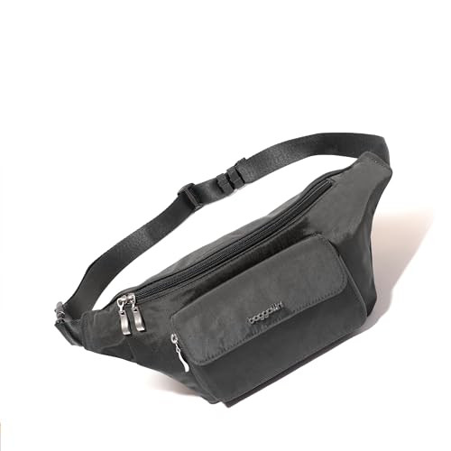 BAGGALLINI MODERN EVERYWHERE WAISTPACK SLING LARGE/XL STRAP 38'' TO 50" - BLACK New