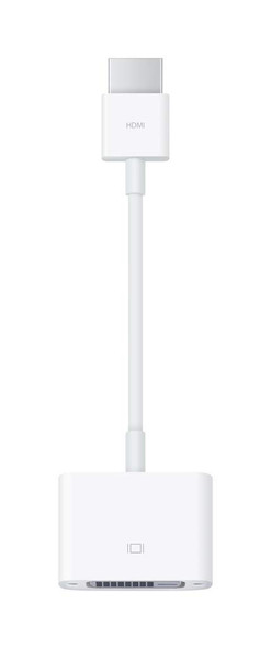 APPLE HDMI TO DVI ADAPTER MJVU2AM/A - WHITE