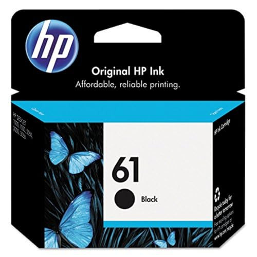HP 61 BLACK INK CARTRIDGE PRINTERS WORKS WITH DESKJET 1000, 1510, 2050, 2510 New