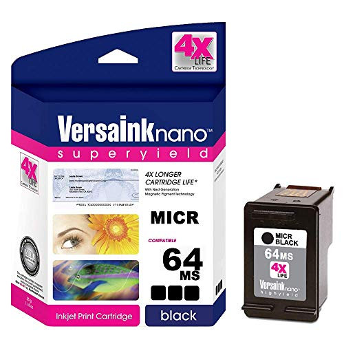 VERSACHECK 64 MICR BLACK PRINTER CONVERSION KIT - BLACK New