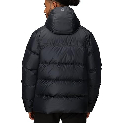 M16229 MARMOT MEN'S GUIDES DOWN HOODY - SIZE: MEN XL - DARK STEEL