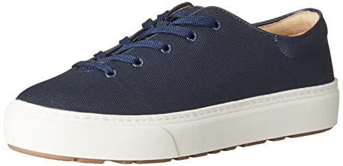 AMAZON ESSENTIALS WOMENS CASUAL LACE UP PLATFORM SNEAKERS SIZE 8.5 NAVY New
