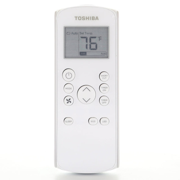 TOSHIBA RG57J4(B)/BGCEU1 AIR CONDITIONER REMOTE CONTROL - WHITE
