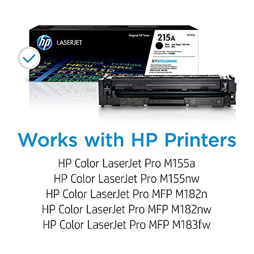 HP 215A BLACK TONER CARTRIDGE PRINTERS WORKS W2310A - BLACK New