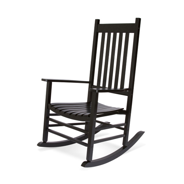 SHINE COMPANY VERMONT ROCKING CHAIR CLASSIC BLACK 4332BK-AC - BLACK
